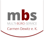 multi-büro-service Carmen Dewitz e. K. – Hamburg Logo
